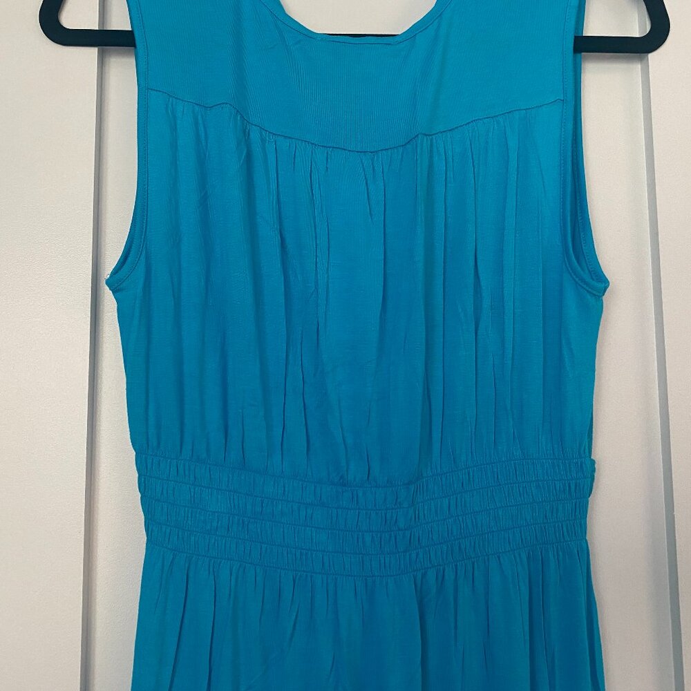 NWT Spense turquoise maxi dress size S - Picture 7 of 8